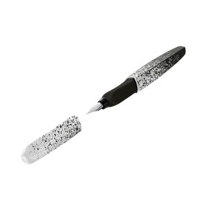 PELIKAN Twist Stylo-plume splash noir et blanc