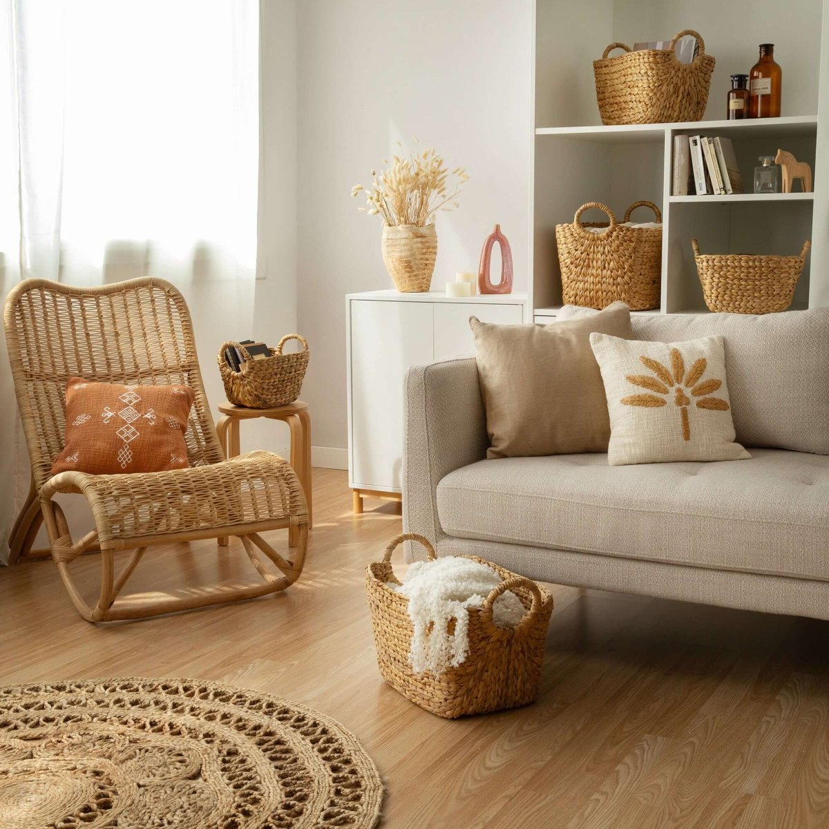 Panier de rangement naturel Caracas – Image 7