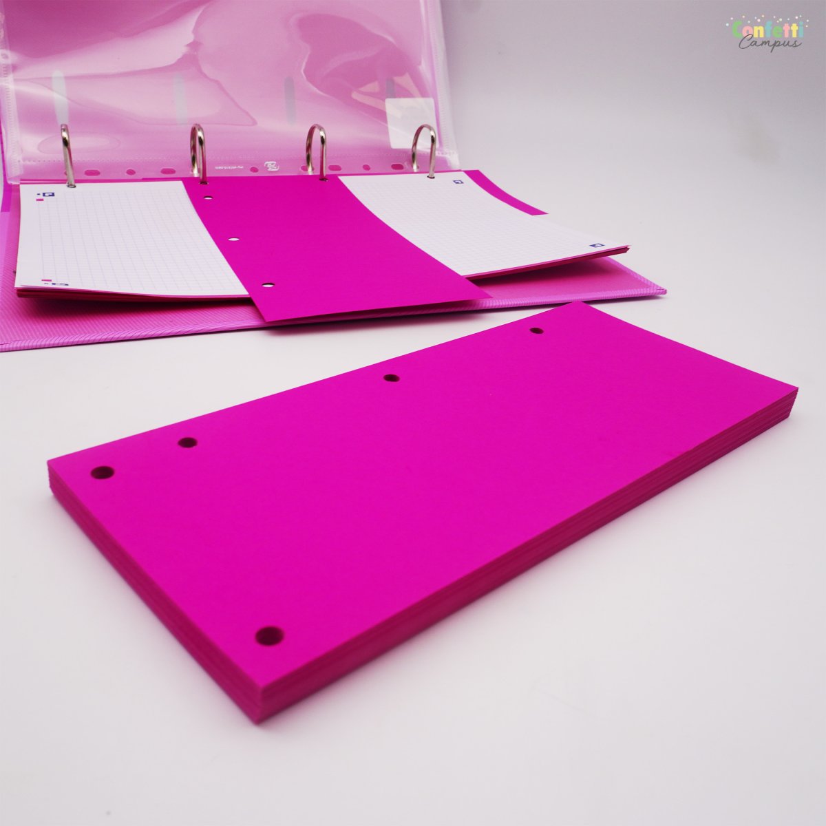 OXFORD DUO 60 Bandes intercalaires à double sens 24×10,5cm Rose – Image 5