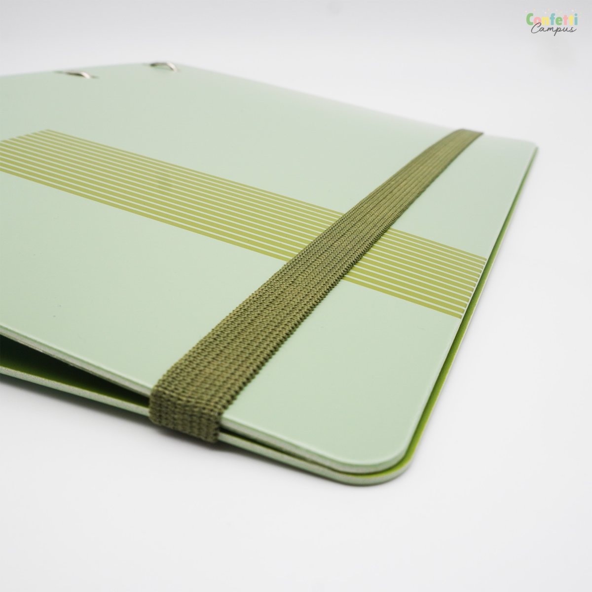 OXFORD BOREAL Classeur à anneaux A4+ 40mm Vert olive – Image 6