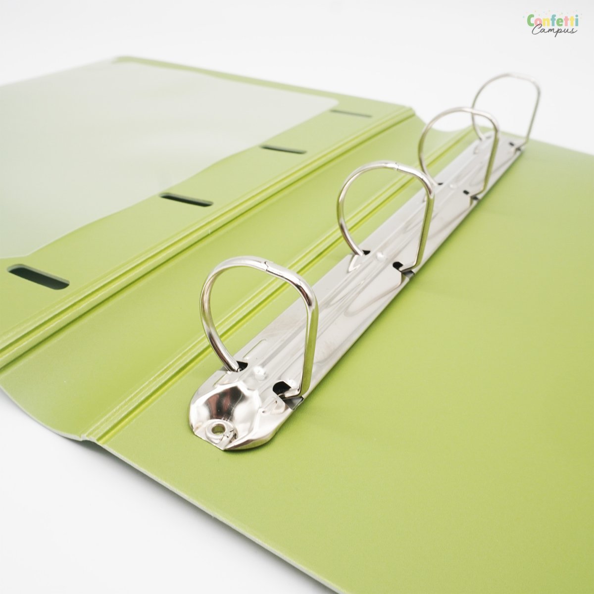 OXFORD BOREAL Classeur à anneaux A4+ 40mm Vert olive – Image 8