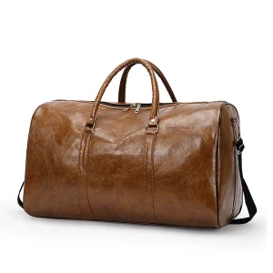 Sac de voyage vintage marron