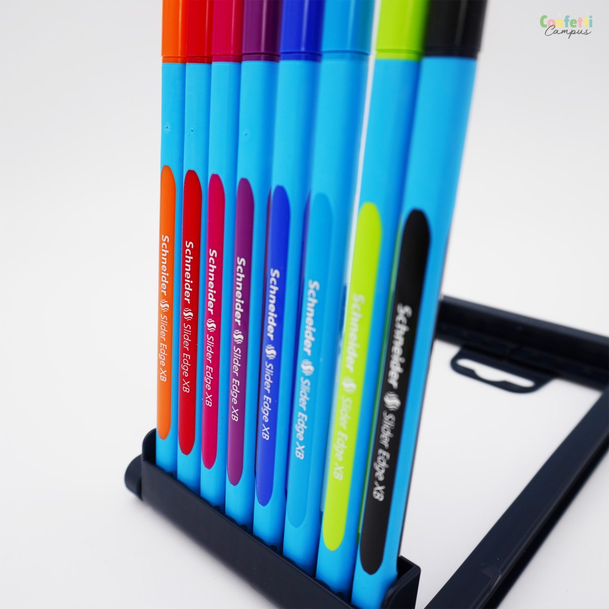 SCHNEIDER Stylos-bille Slider Edge XB Etui chevalet 8 couleurs vives – Image 5