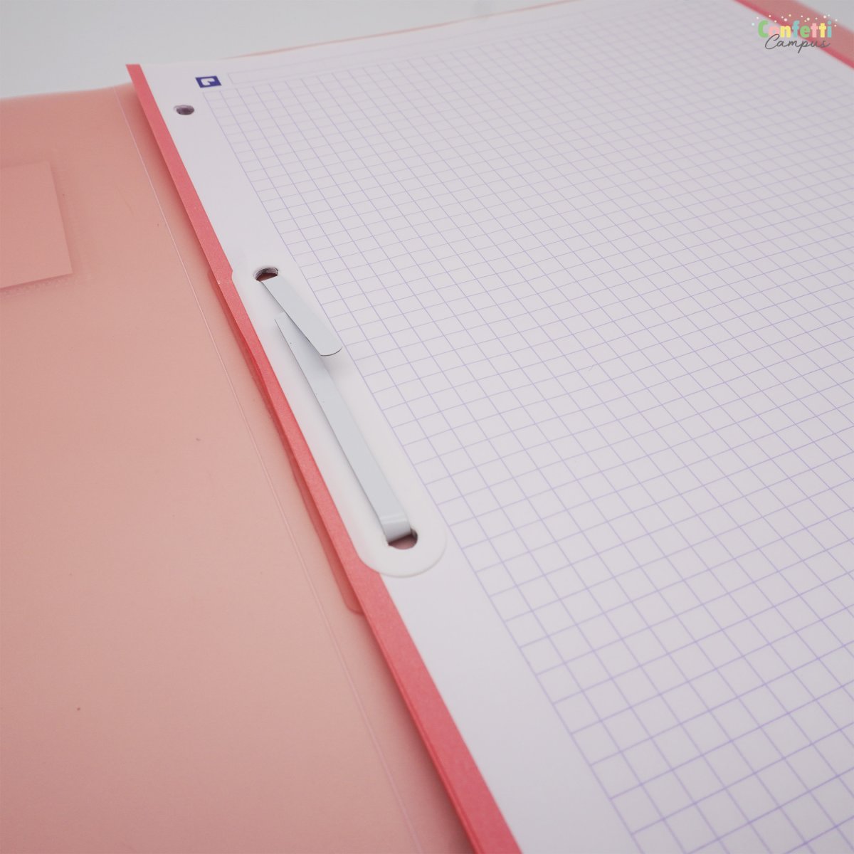 BRUNNEN FACT! Chemise à lamelle A4 en plastique Rouge – Image 6