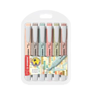 STABILO SWING COOL NatureCOLORS Surligneurs x6