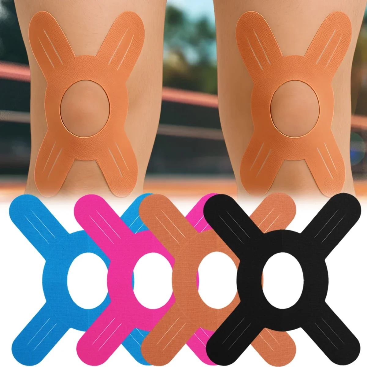 Taping genou arthrose pour maintien articulaire – Image 2