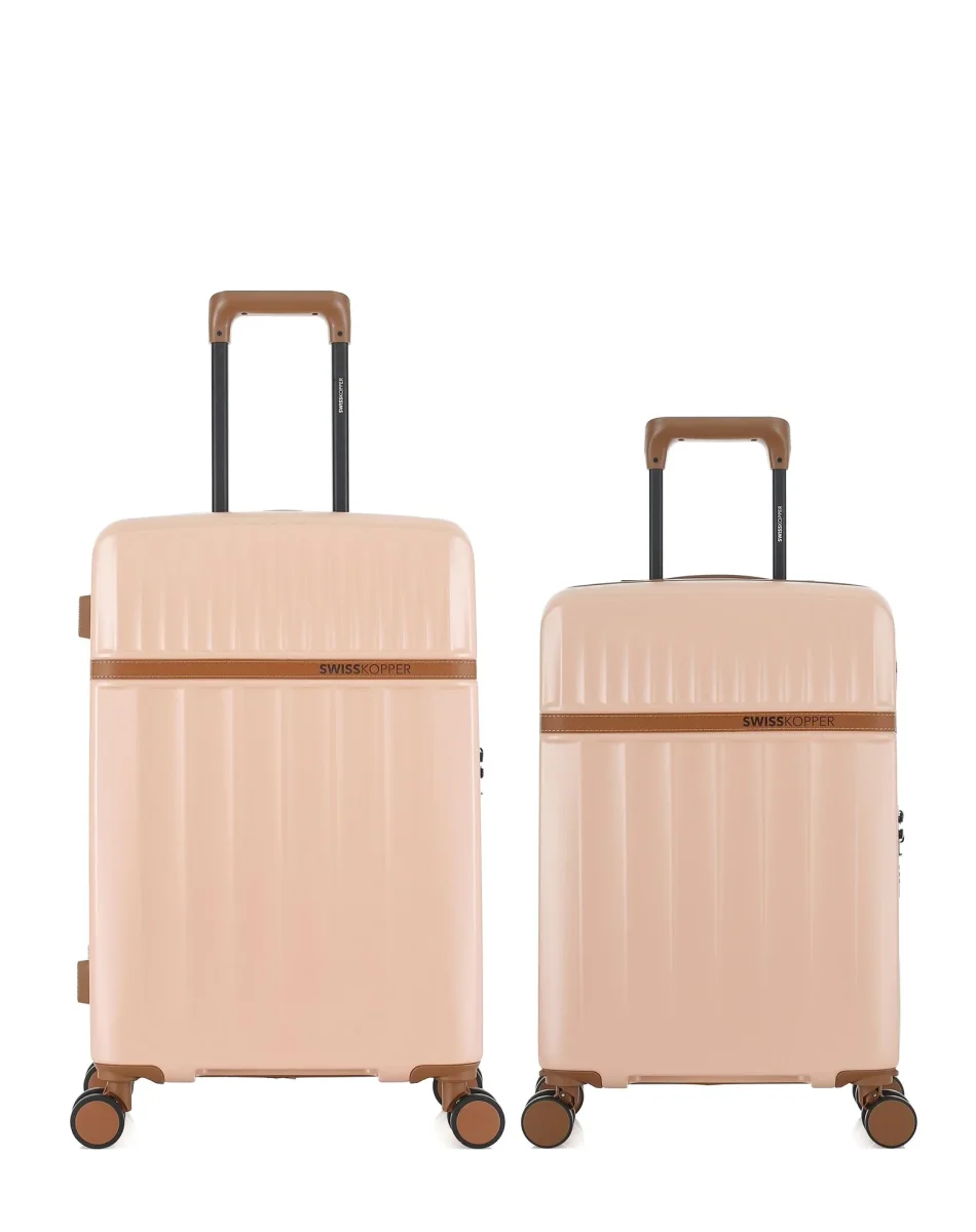 Lot de 2 Valises Rigides Taille Moyenne et Cabine ZERMATT – Image 2