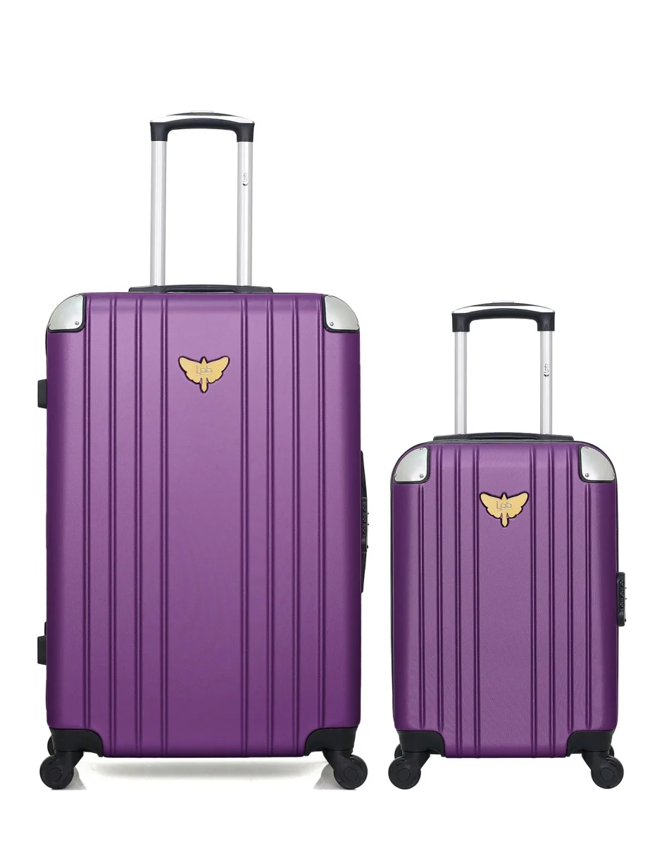 Lot de 2 Valises Rigides Grand Format et Cabine XS AMELIE-A – Image 2