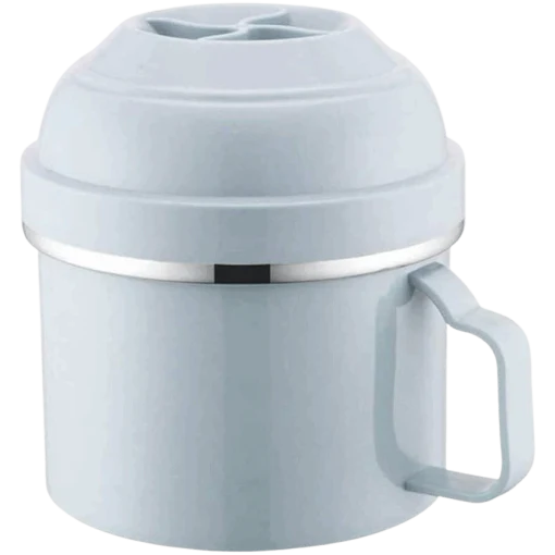 Boîte à Lunch Ronde 1300ml Bleue