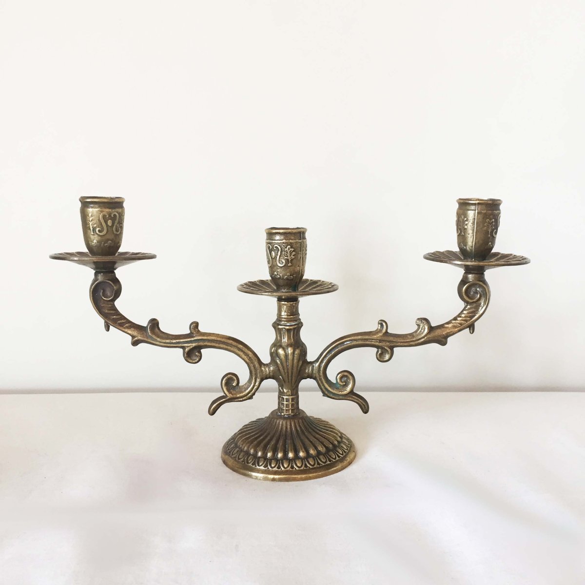 Bougeoir bas à 3 branches – Image 2