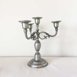 Paire de bougeoirs 5 branches ht.23cm