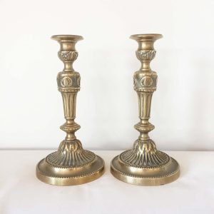 Paire de bougeoirs « Empire »