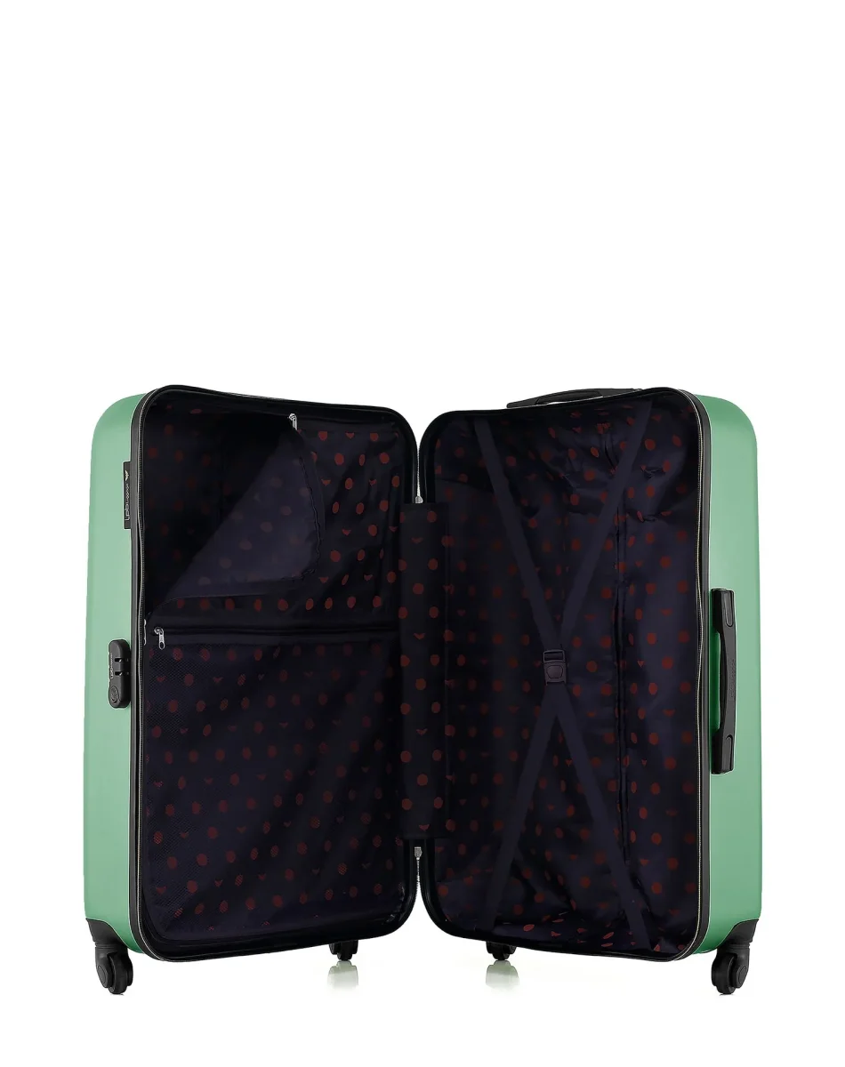 Lot de 2 Valises Rigides Grand Format et Taille Moyenne AGATA – Image 7