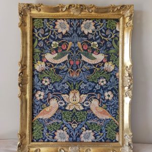 Cadre doré Oiseaux W.Morris