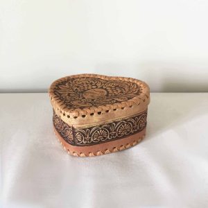 Boite à alliances Cœur viking