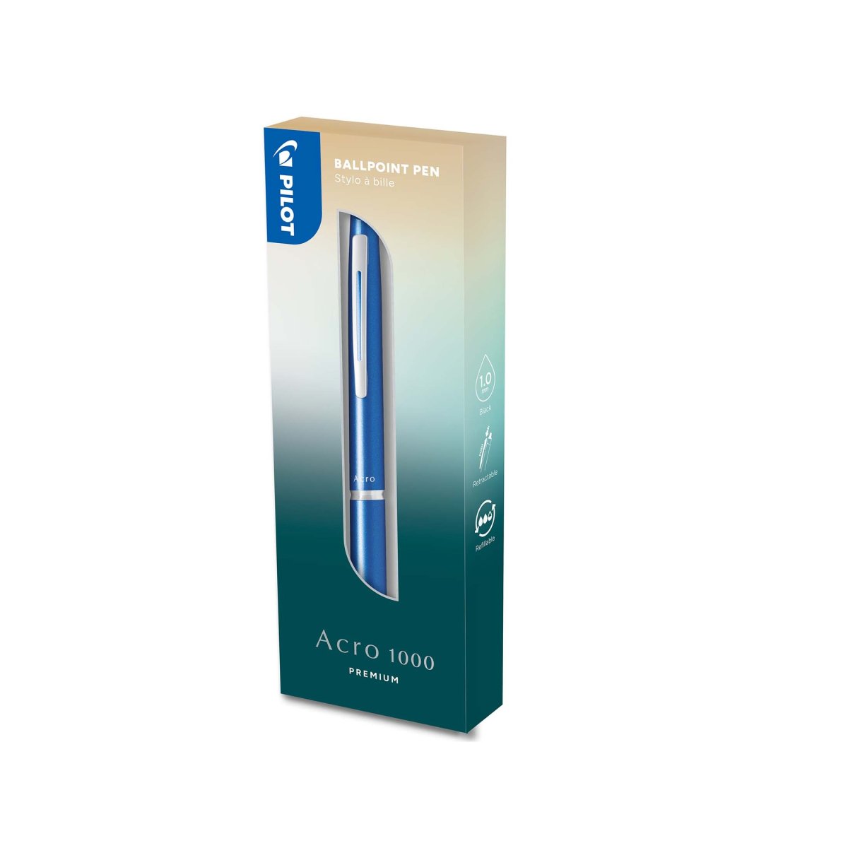 PILOT ACRO 1000 M Stylo-bille Bleu azur – Image 3