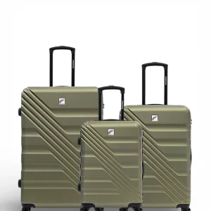 Lot de 3 Valises Rigides Grand Format, Taille Moyenne et Cabine REDWOOD