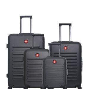 Lot de 4 Valises Rigides Grand Format, Taille Moyenne, Cabine et Cabine XXS WIL