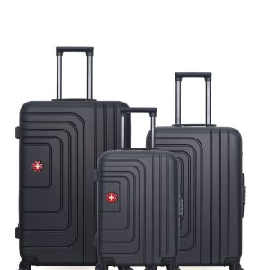 Lot de 3 Valises Rigides Grand Format, Taille Moyenne et Cabine RUTI