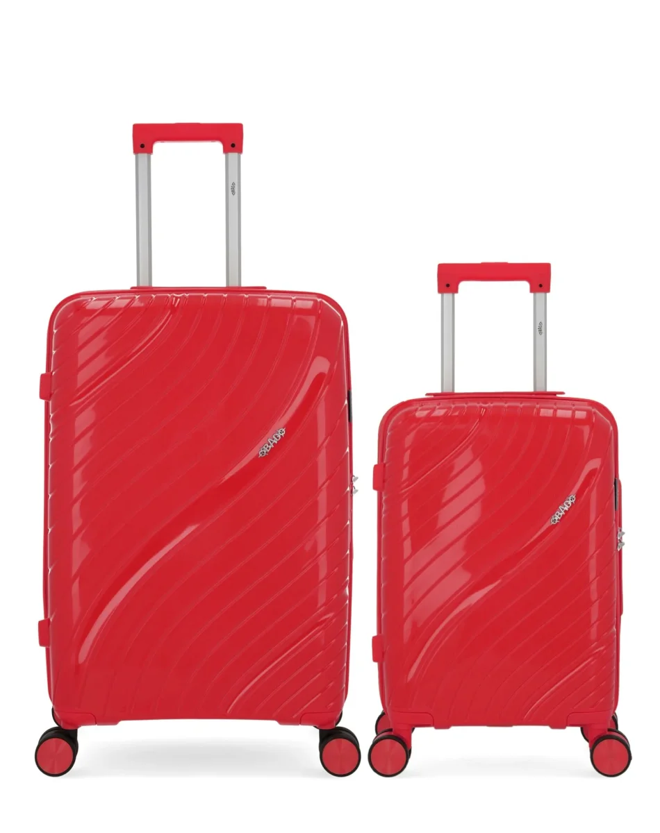 Lot de 2 Valises Rigides Taille Moyenne et Cabine XS LYRA – Image 8