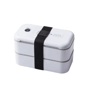 Bento Plastique Multi-étage Blanche