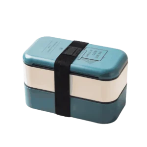 Bento Plastique Multi-étage Bleue