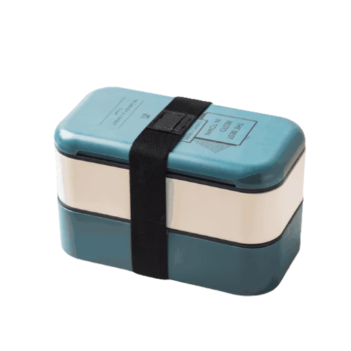 Bento Plastique Multi-étage Bleue – Image 2
