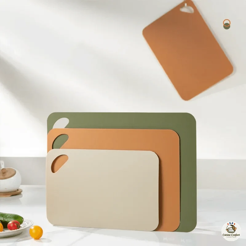 Planche à découper flexible en plastique