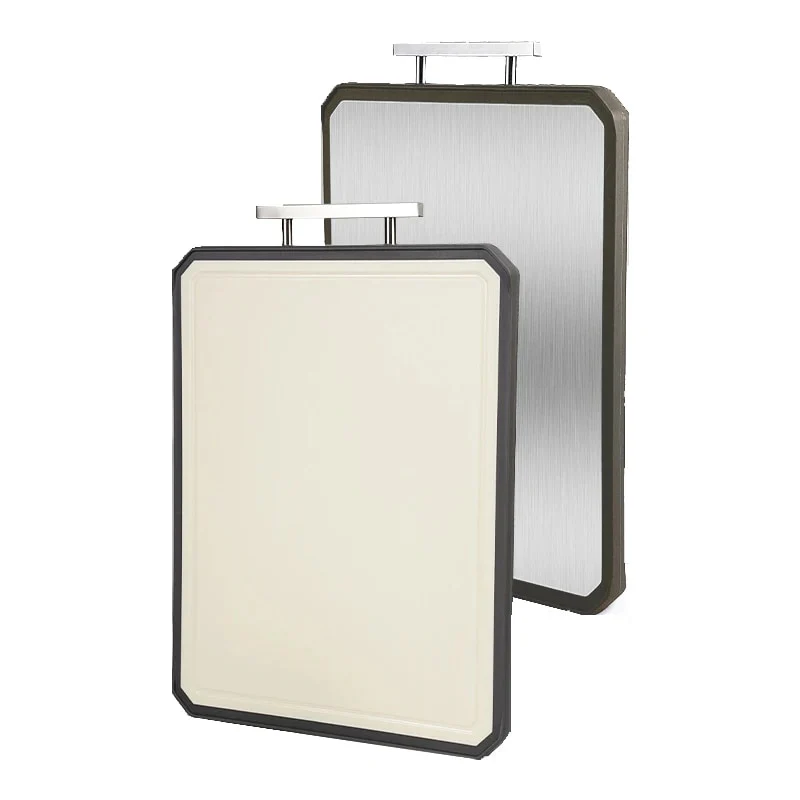 Planche inox double face avec accroche – Image 2