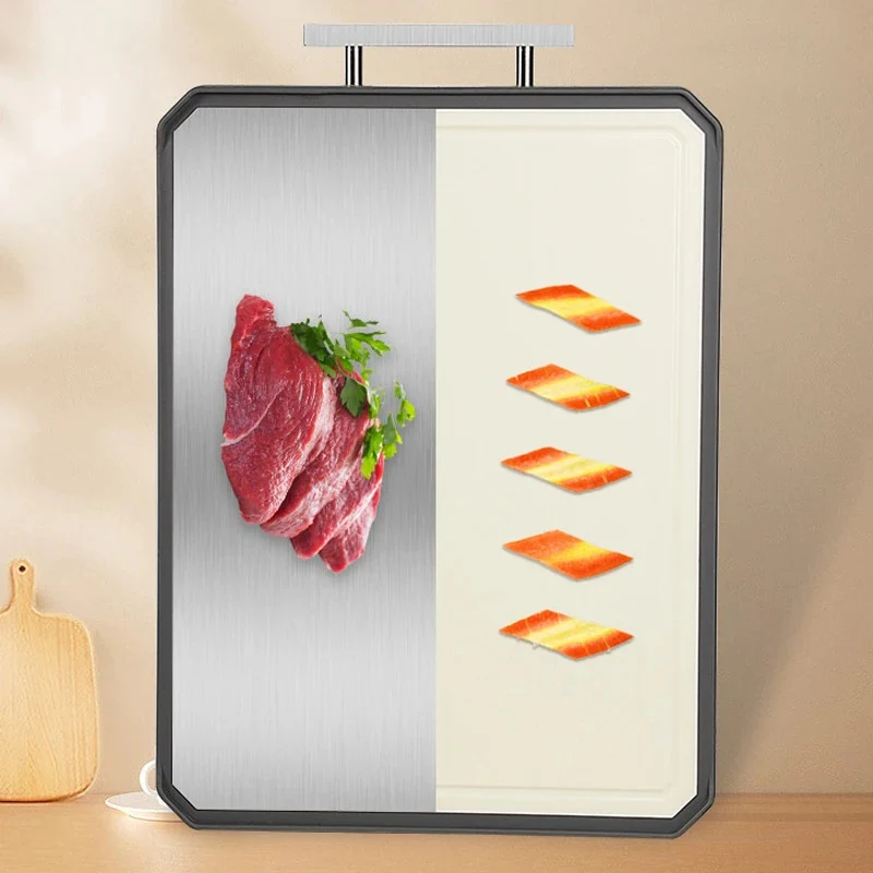 Planche inox double face avec accroche – Image 7