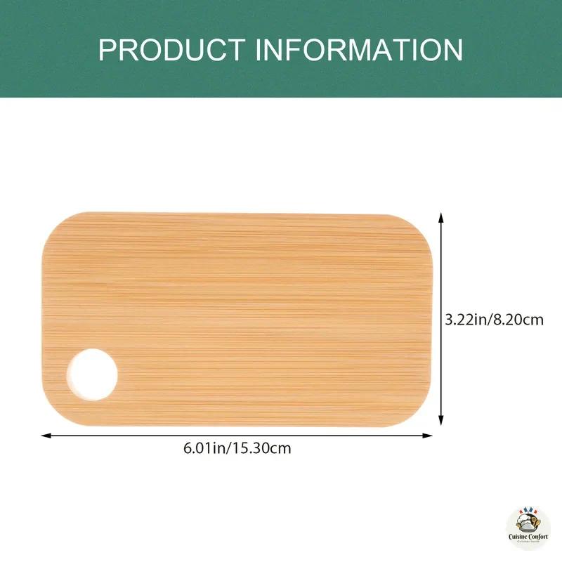Mini Planche à découper polyvalente en bois – Image 5
