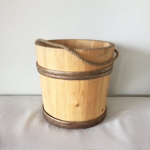 Seau médiéval bois GM