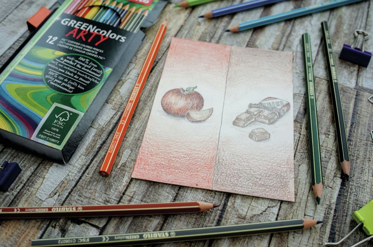 STABILO GREEN COLORS ARTY Crayons de couleur x12 – Image 6