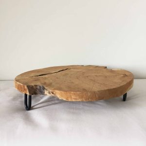 Support bois brut avec pieds